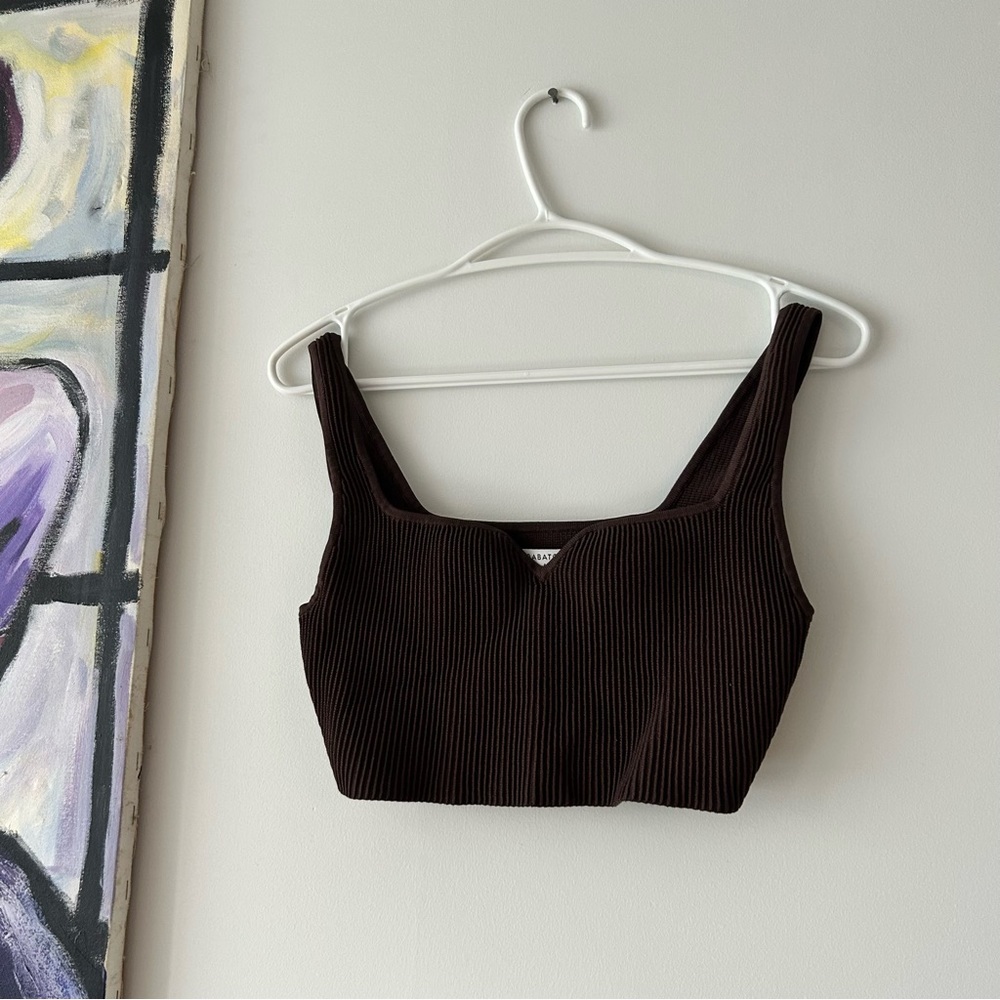 Babaton Sculpt Knit Notch Tank